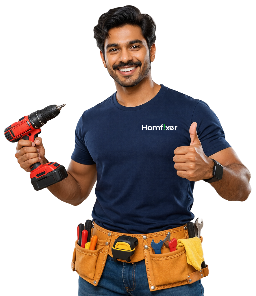 Professional home service worker